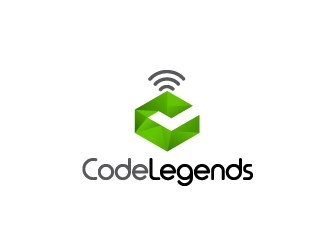 CodeLegends logo design by maze