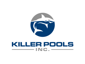 Killer Pools, Inc. logo design by mbamboex