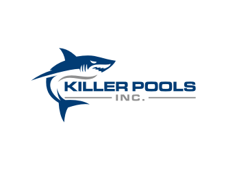 Killer Pools, Inc. logo design by mbamboex