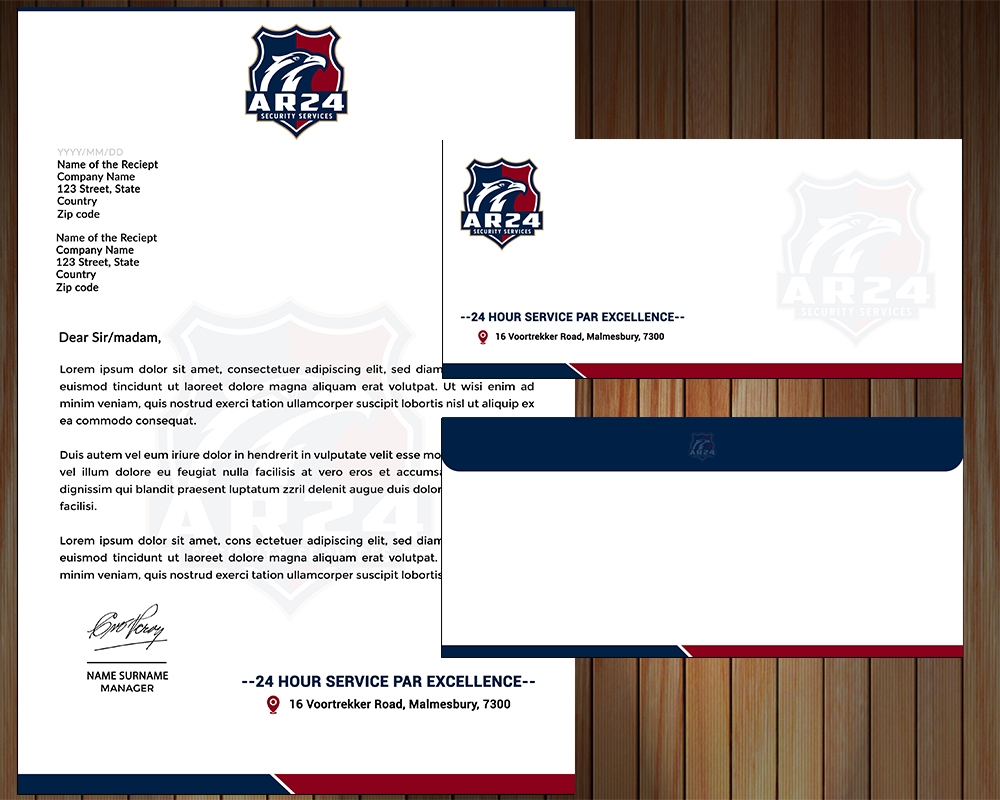 AR24 logo design by MastersDesigns