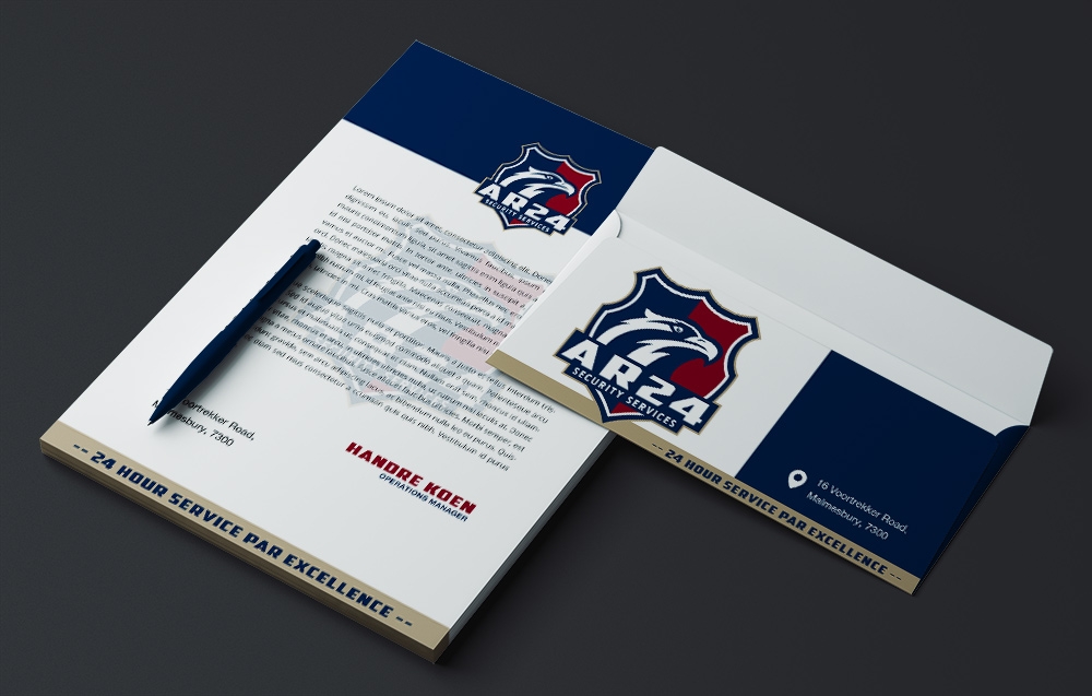 AR24 logo design by Frenic