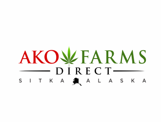ako farms direct logo design by agus