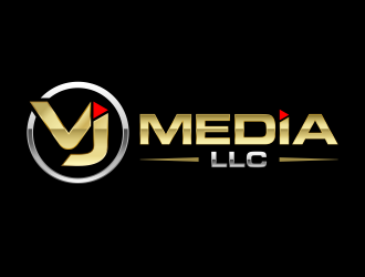 VJ Media LLC logo design by pionsign