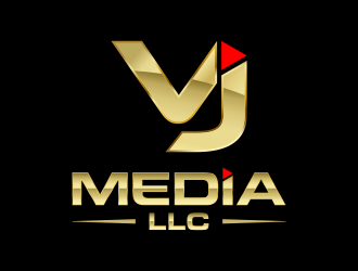 VJ Media LLC logo design by pionsign