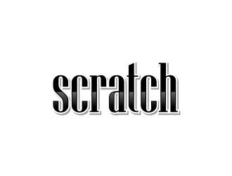 Scratch logo design by ubai popi