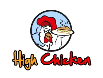 High Chicken  logo design by AamirKhan