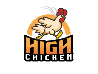 High Chicken  logo design by YONK