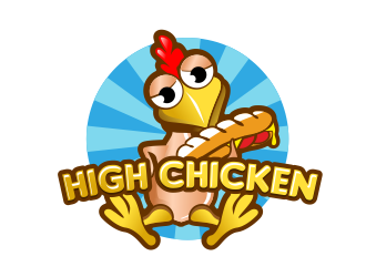 High Chicken  logo design by serprimero