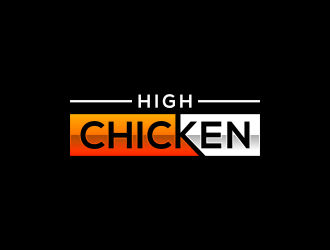 High Chicken  logo design by ubai popi