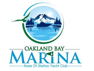 Oakland Bay Marina, owned by Shelton Yacht Club logo design by cgage20