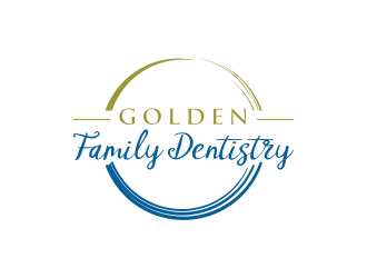 Golden Family Dentistry logo design by ubai popi