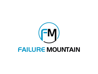 Failure Mountain logo design by giphone