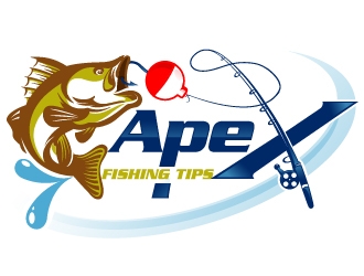 Apex Fishing Tips logo design by dorijo