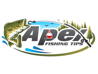 Apex Fishing Tips logo design by Suvendu