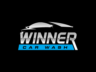 Winner Car Wash logo design by torresace