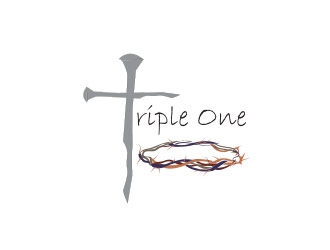 Triple One  logo design by not2shabby