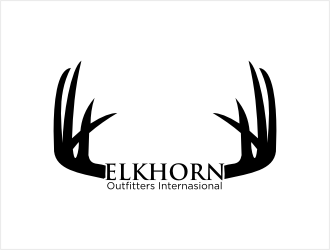 ELKHORN OUTFITTERS INTERNATIONAL logo design by bunda_shaquilla