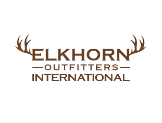 ELKHORN OUTFITTERS INTERNATIONAL logo design by kunejo