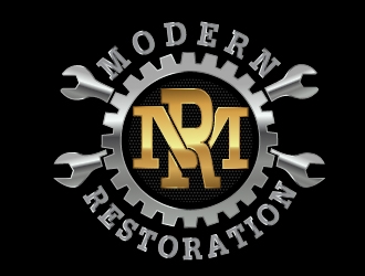 modern restoration logo design by art-design