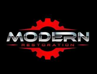 modern restoration logo design by Marianne
