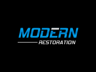 modern restoration logo design by N3V4