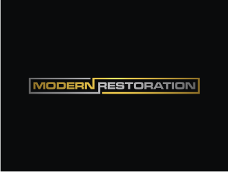 modern restoration logo design by logitec