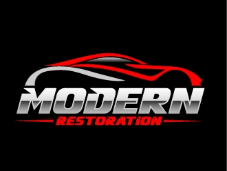modern restoration logo design by AamirKhan