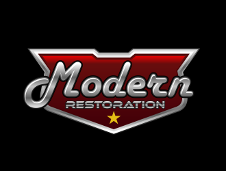 modern restoration logo design by serprimero