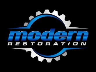 modern restoration logo design by LogOExperT