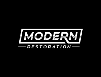 modern restoration logo design by ubai popi