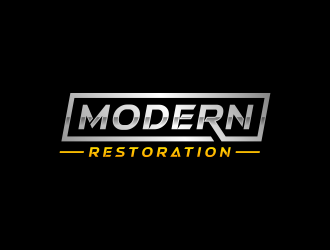 modern restoration logo design by ubai popi