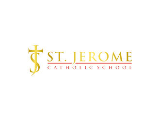 St. Jerome Catholic School logo design by jancok