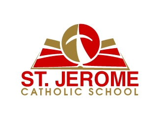 St. Jerome Catholic School logo design by AamirKhan