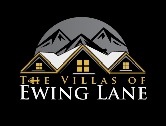 The Villas of Ewing Lane.  logo design by AamirKhan