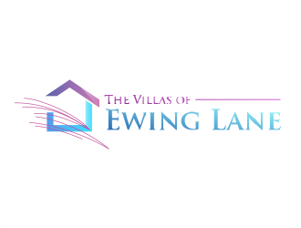 The Villas of Ewing Lane.  logo design by Gwerth