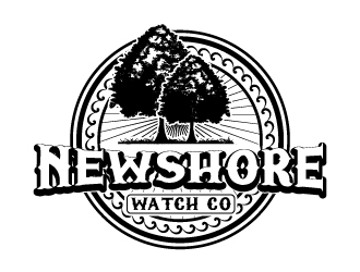 NewShore watch co logo design by uttam