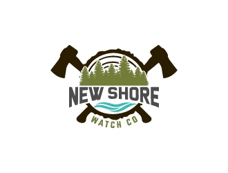 NewShore watch co logo design by usashi
