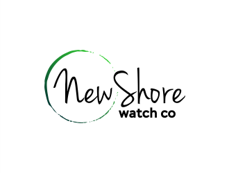 NewShore watch co logo design by Gwerth