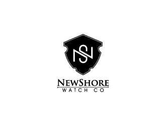 NewShore watch co logo design by torresace