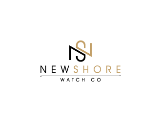 NewShore watch co logo design by torresace