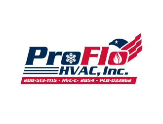 ProFlo HVAC, Inc. logo design by Panara