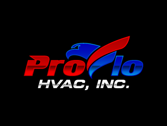 ProFlo HVAC, Inc. logo design by torresace
