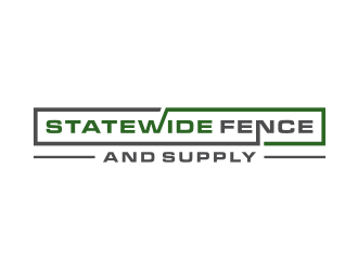 Statewide Fence and Supply logo design by Zhafir