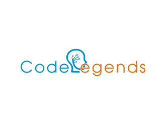 CodeLegends logo design by Mahrein