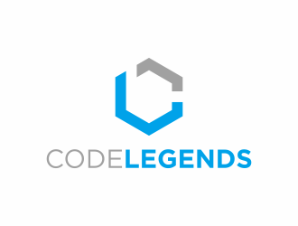 CodeLegends logo design by Editor