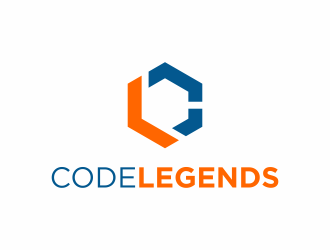 CodeLegends logo design by Editor