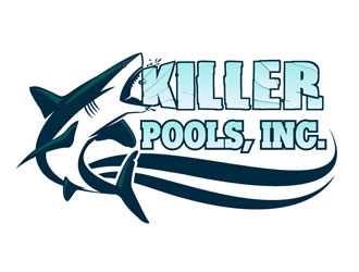 Killer Pools, Inc. logo design by LogoInvent