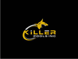 Killer Pools, Inc. logo design by bricton