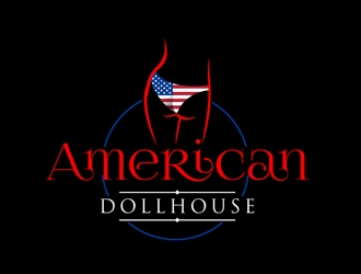 American Dollhouse logo design by DreamLogoDesign