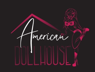 American Dollhouse logo design by designstarla